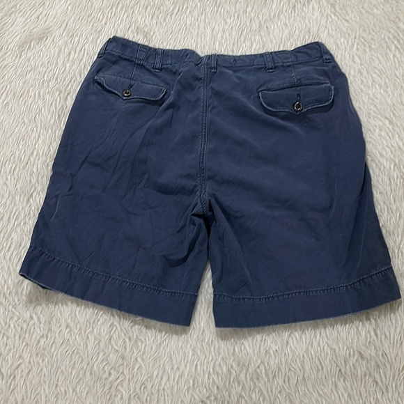 Ralph Lauren blue embroidered NY baseball distressed shorts size 34 - Picture 5 of 5